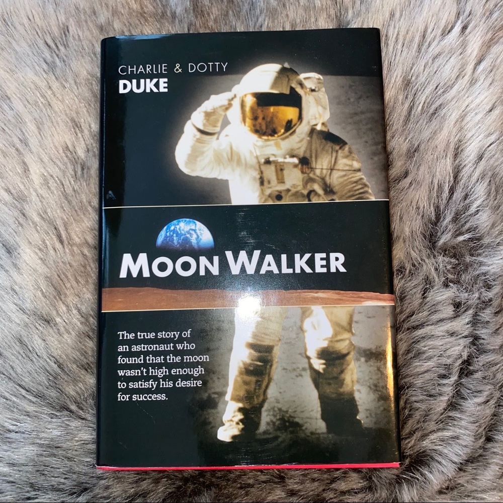 Signed “Moon Walker” Astronaut Book